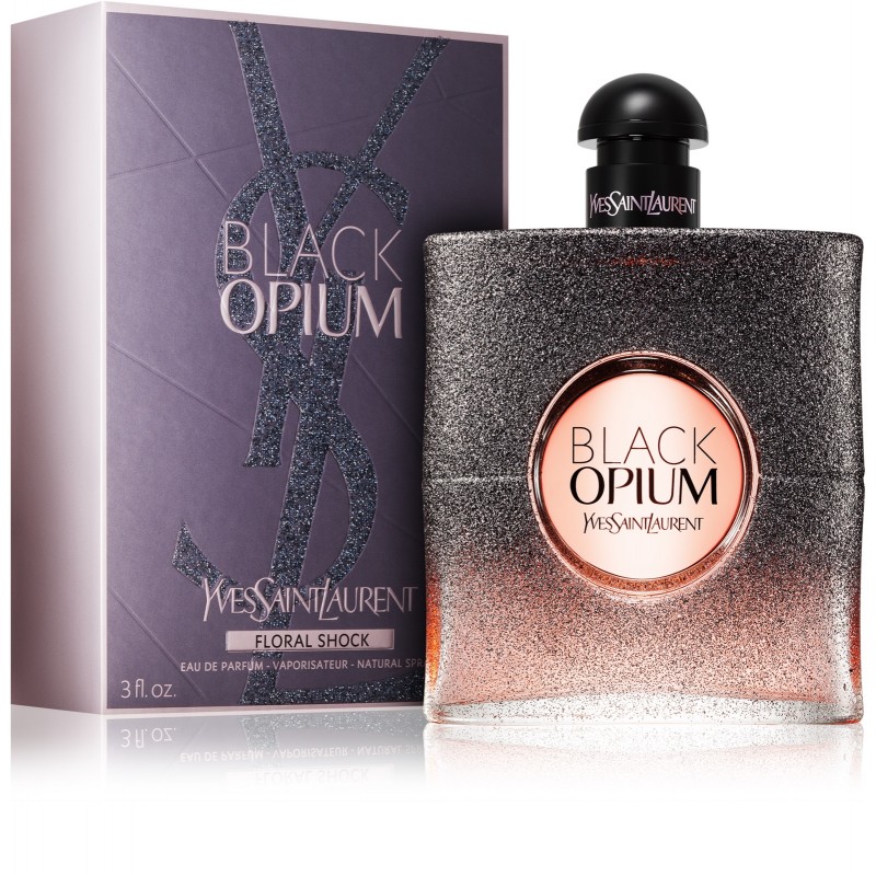 عطر ايف سان لوران بلاك اوبيوم فلورال شوك او دو بارفيوم 90مل