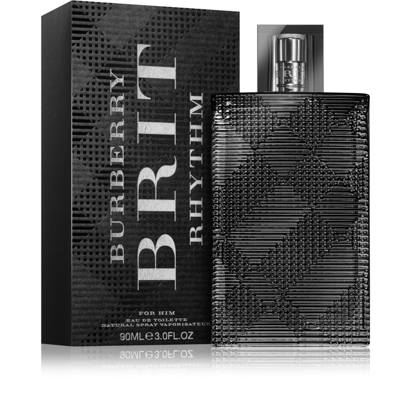 عطر بربري بريت ريذم الاسود الرجالي تواليت 90مل