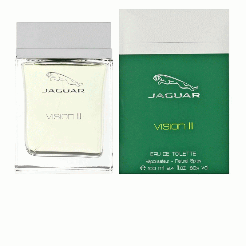 عطر جاكوار فيجن2 الاخضر او دو تواليت 100مل