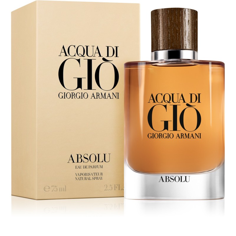 عطر ارماني اكوا دي جيو ابسولو الرجالي او دو بارفيوم 75مل