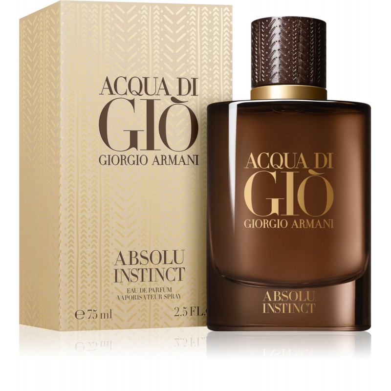 عطر ارماني اكوا دي جيو ابسولو انستنكت الرجالي او دو بارفيوم 75مل
