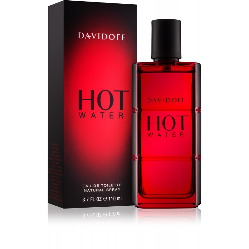 عطر دافيدوف هوت ووتر الاحمر الرجالي تواليت 110مل