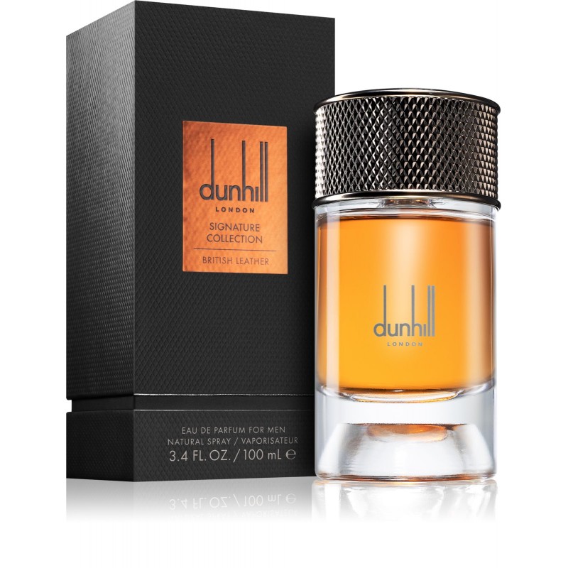 عطر دانهيل لندن سيقنيتشر كوليكشن بريتش ليذر او دو بارفيوم 100مل