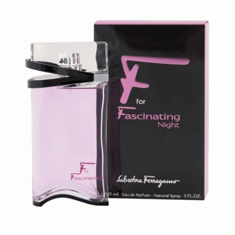 عطر سلفاتور فيرغامو F الاسود Night النسائي بارفيوم 90مل