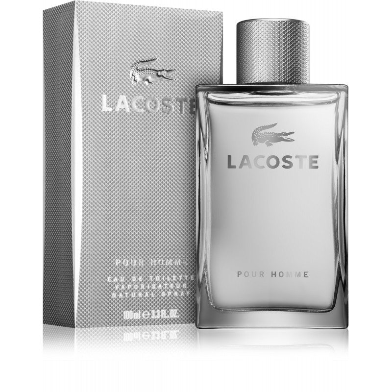 لاكوست بور هوم الرجالي الرصاصي تواليت 100مل